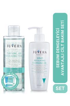 Yağlı Ve Akneye Eğilimli Ciltler Için Temizleme Jeli Ve Gözenek Sıkılaştırıcı Arındırıcı Tonik