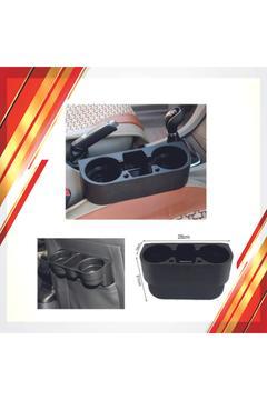 Siyah Renk Araç İçi Koltuk Arası Ve Başlık Asmalı Bardak Tutucu Bardaklık