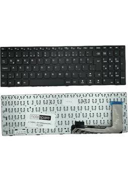 Notespare Lenovo ile Uyumlu LCM15L5, LCM15L53SU-686, V155420AK1-TR Notebook Klavye Siyah Tr