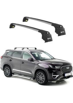 Turtle Chery Tiggo 8 Pro 2022-2023-2024 Turtle Air2 Ara Atkı Gri