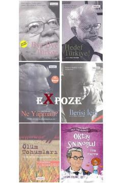Oktay Sinanoğlu Seti 6 Kitap Bye Bye Türkçe, Hedef Türkiye, İlerisi İçin, Ne Yapmalı