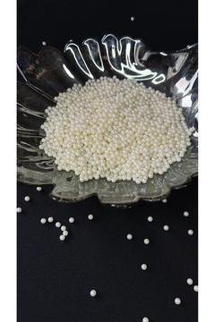 İnci Boncuk 5 Mm 16 gr Açık Krem Renk Deliksiz