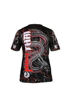 Dijital Baskılı Fitness Boks Muay Thai Antrenman Tişörtü Spor T-shirt Mtt121