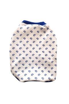 kedi köpek kıyafeti mavi damla tshirt