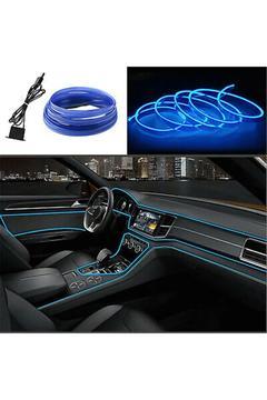 Araç İçi Neon Aydınlatma Led Göğüs Torpido Ledi Neon İp Led Mavi 2 Metre