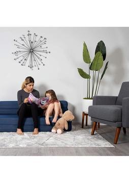 Anadolu Divan Katlanır Kanepe & Koltuk & Yer Yatağı 140*200 Lacivert