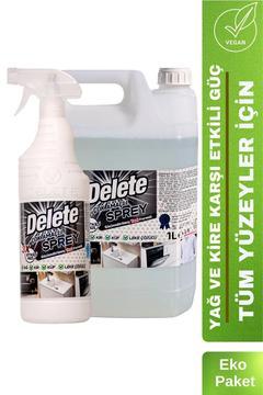 Etkili Çok Amaçlı Temizlik Spreyi Yağ, Kir ve Leke Çözücü Avantajlı Eko Set 5Litre Ve 1Litre 2li Set
