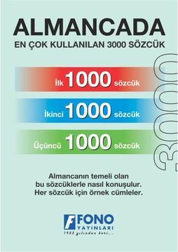 Fono Yayınları Almacada En Çok Kullanılan 3000 Sözcük