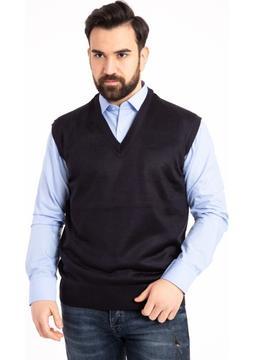 Mutlu Erkek Ince Yün Triko Örgü Baba Süveter