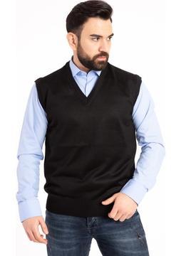 Mutlu Erkek Ince Yün Triko Örgü Baba Süveter