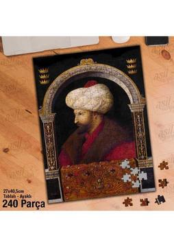 Asil Hobi Fatih Sultan Mehmet Yapboz -Ayak Destekli Çerçeveli 240 Parça Puzzle