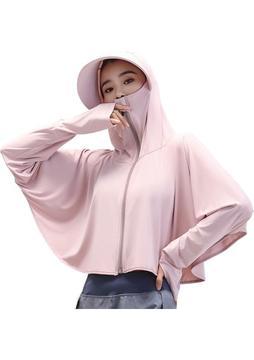 Weirsoin Ince Bisiklet Güneş Koruyucu Gömlek Uv Korumalı Şal (Yurt Dışından)