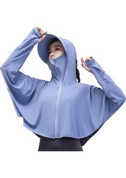 Weirsoin Ince Bisiklet Güneş Koruyucu Gömlek Uv Korumalı Şal (Yurt Dışından)