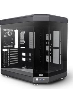 Dragos North 1x Fan USB 3.0 + Type C Atx Mid Tower  Panoramik Temperli Cam Gaming Bilgisayar Kasası Siyah