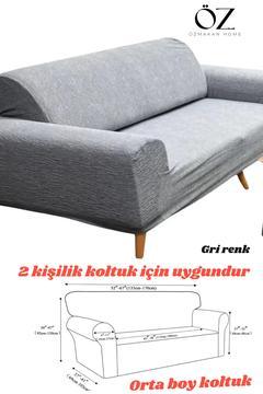 2 Kişilik Orta Boy Koltuk Örtüsü,koltuk Kılıfı 1 Adet ,lastikli,yıkanabilir