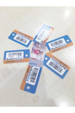 Baskılı Pvc Kart Barkodlu 3'lü