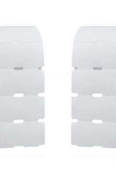 80x38 Termal Raf Etiketi 500lü Beyaz