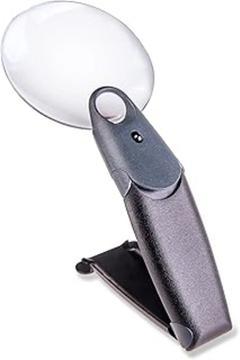 Carso Freehad Büyüteç Abkickbarem Saplı Gri