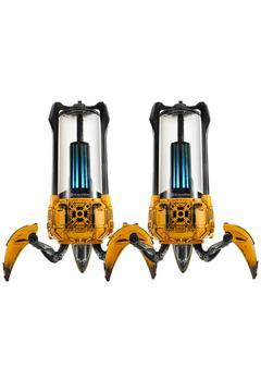 Süpernova 25W Bluetooth Hoparlör, Taşınabilir Stereo Ses Bombası, RGB Işıklı, 2 Adet, Sarı