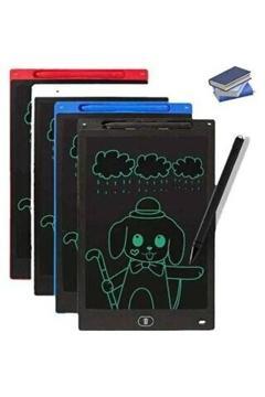 Yeni Nesil Lcd 8.5 Ekranlı Kalemli Dijital Çocuk Yazı Çizim Resim Bas Sil Yazı Tahtası