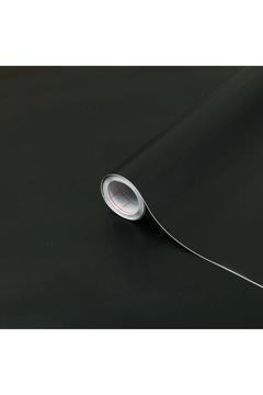 Mat Siyah Yapışkanlı Folyo Mutfak Dolap Ve Mobilya Kaplama Folyosu 122x500