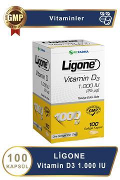 Vitamin D3 1.000 Iu 100 Softgel