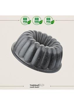 Thermoad Granit Sık Dilimli Kek Kalıbı Siyah