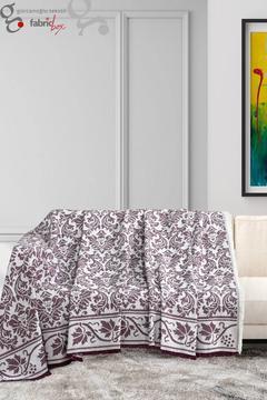 Osmanlı Pamuklu Koltuk Örtüsü Çekyat Kanepe Örtüsü 170 X 220 Cm Çift Taraflı Kaymaz Terletme Yapmaz