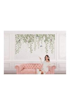 Sarmaşıktaki Kuşlar Desenli Duvar Kağıdı-5613