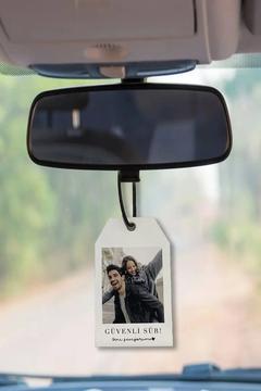 Kişiye Özel Fotoğraflı Araç Süsü, Kokusuz Kişisel Oto süsü, Sevgililer Günü için Hediye Fikri