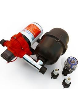 Seaflo 12 Volt 2 Lt Tanklı Otomatik Hidrofor, 11.3lt 3.1bar Tekne, Karavan Hidroforu