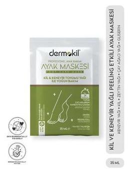 Dermokil Kil & Kenevir Yağlı Peeling Ayak Maskesi 35 ml