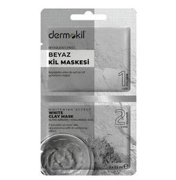 Dermokil Beyazlatıcı Etkili Beyaz Kil Maskesi 7,5 ml X2