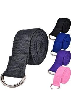 2 Adet Yoga Germe Kemeri Kalça Bantları Spor Kemer Esnekliği Fitness 350 cm