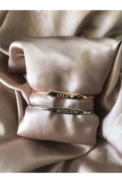 Çelik Sevgili Çift Bilekliği