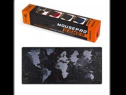 Dalong Dünya Desenli 80 x 30 Cm MousePad XL Gaming MousePad