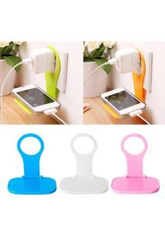 Universal Mobil Şarj Priz Askısı Ve Telefon Tablet Tutucu Stand-3 Adet