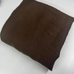 Defolu Acı Kahve 150*140 cm Parça Ham Keten Kumaş