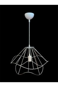 Avize İskelet Teli 3mm Paslanmaz Galvaniz Metal(İÇ IÇE IKİ PARÇA)(DUY TAKIMI DAHİL)