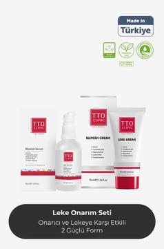 TTO CLINIC Leke Kremi 75 ml + Leke Serumu 50 ml