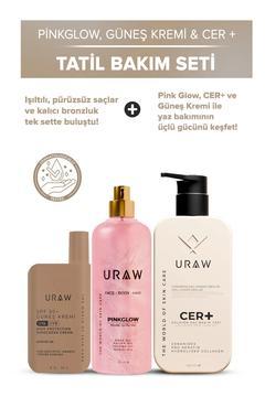 Tatil Bakım Seti | Güneş Koruyucu, Işıltılı Bakım Yağı ve CER+ Saç Bakım Yağı