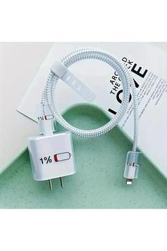 Iphone 18w/20w Uyumlu Şarj Aleti Kılıfı Kablosu Örme Aparatı Toparlayıcı Kablo Koruyucu