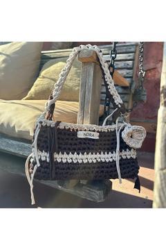 El Örgüsü Günlük Sade Penye İp Çanta