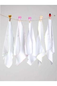 Unisex Oyalı Bebek Ağız Mendili Ter Bezi 10lu Paket 20x20