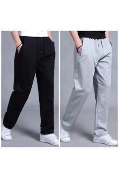 Erkek 2'li Düz Paça Eşofman Altı