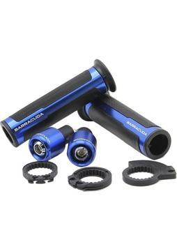 Motobros Barracuda Elcik ve Gidon Topuzu Takım Seti Mavi NK250 Elcik