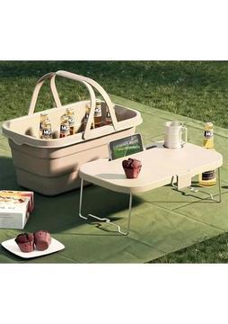 Fishcoin Katlanır Kutulu Piknik Sepeti Seti