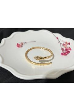 yılan model çelik bilezik