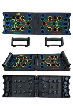 Büyük Şınav Tahtası Çalışma Platformu Aleti Barları Push-up Kondisyon Fitness Spor