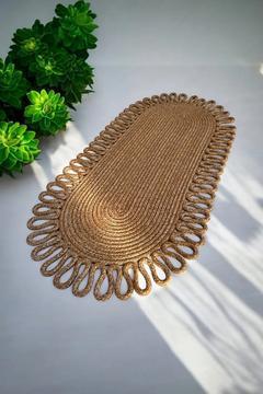 Trikotlu Jüt Runner Amerikan Servis Çeyizlik,hediyelik,masa,sehpa Örtüsü Sunum